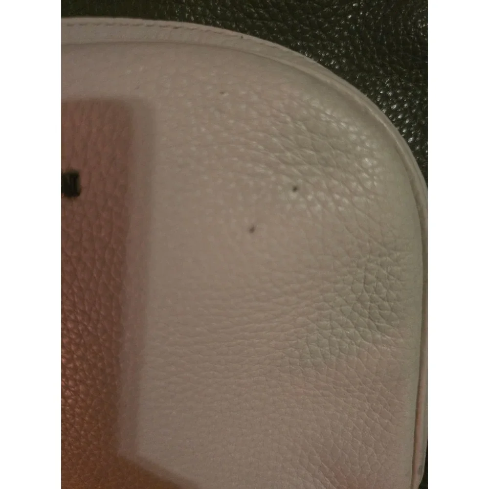 Coach Court Backpack Color Block Leather Bag Olive Black White - Picture 3 of 10